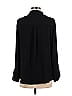 Zara Basic 100% Polyester Black Long Sleeve Blouse Size M - photo 2