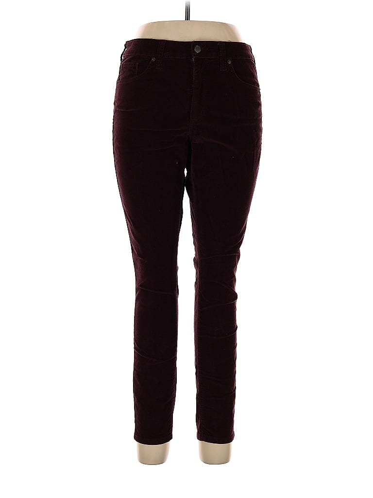 Universal Thread Burgundy Casual Pants Size 12 - photo 1