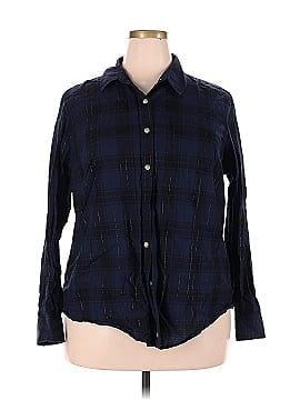 Pure Energy Long Sleeve Button-Down Shirt (view 1)
