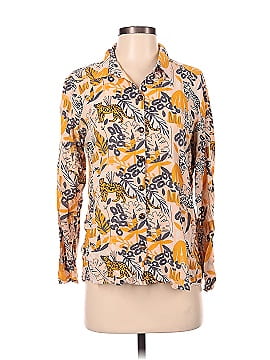 Leonisa Long Sleeve Button-Down Shirt (view 1)