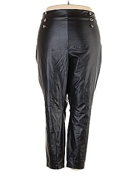 ELOQUII Faux Leather Pants (view 1)