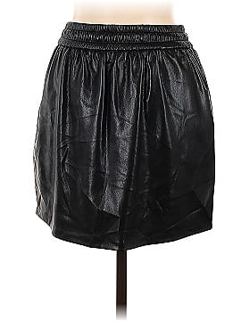 Good American Faux Leather Skirt (view 2)