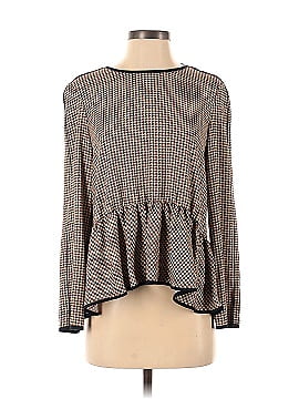 Zara Basic Long Sleeve Blouse (view 1)