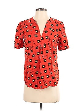 52 Conversations by Anthropologie Short Sleeve Blouse (view 1)