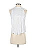 Gap 100% Viscose Rayon White Sleeveless Blouse Size XS - photo 1