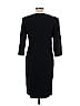Faconnable Solid Black Casual Dress Size 10 - photo 2