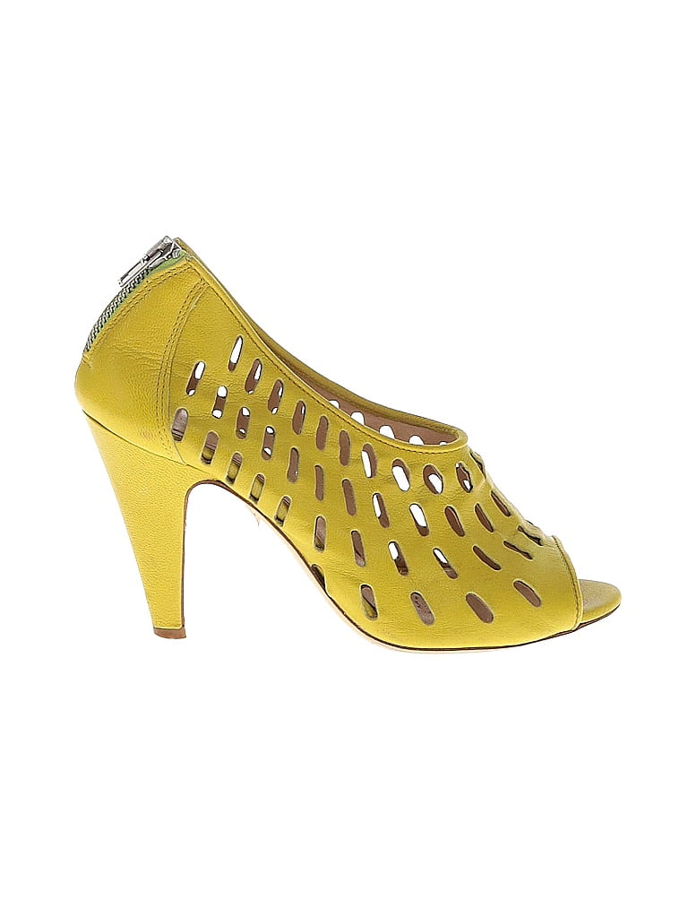 Loeffler Randall Yellow Heels Size 7 1/2 83 off ThredUp