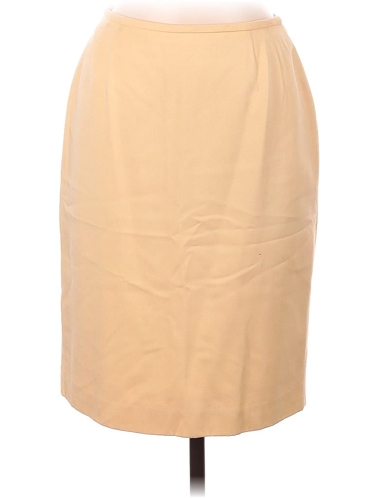 Pre-owned Liz Claiborne Casual Skirt In Brown