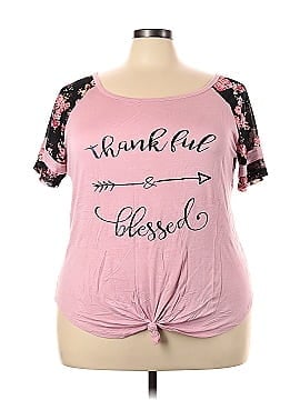 Free Kisses Short Sleeve Top (view 1)