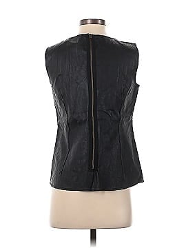 CAbi Faux Leather Top (view 2)