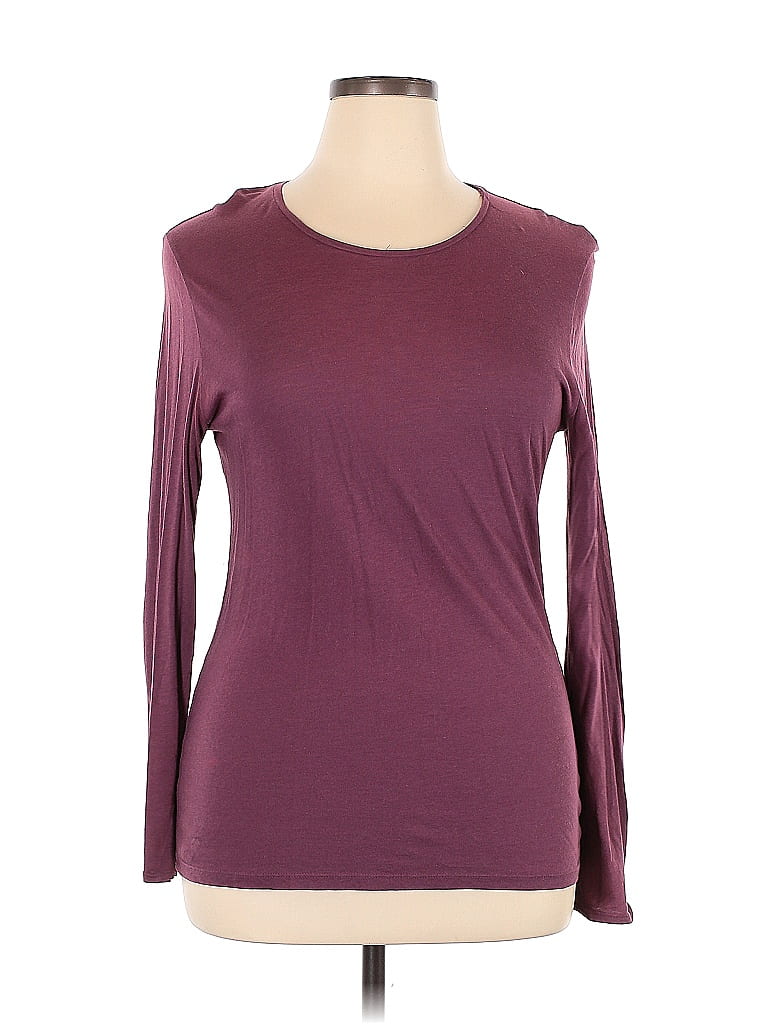 Mossimo Burgundy Long Sleeve T-Shirt Size XL - photo 1