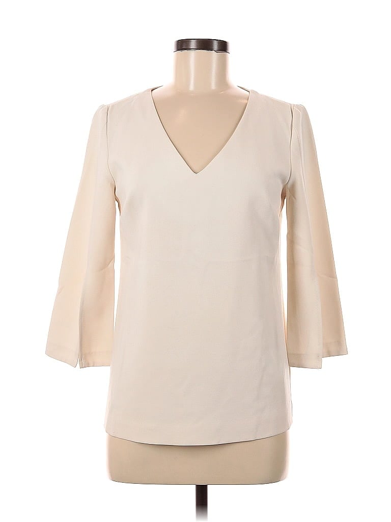 Trina Turk Ivory 3/4 Sleeve Blouse Size S - photo 1