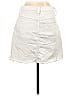 J.Crew Solid White Casual Skirt 26 Waist (Petite) - photo 2