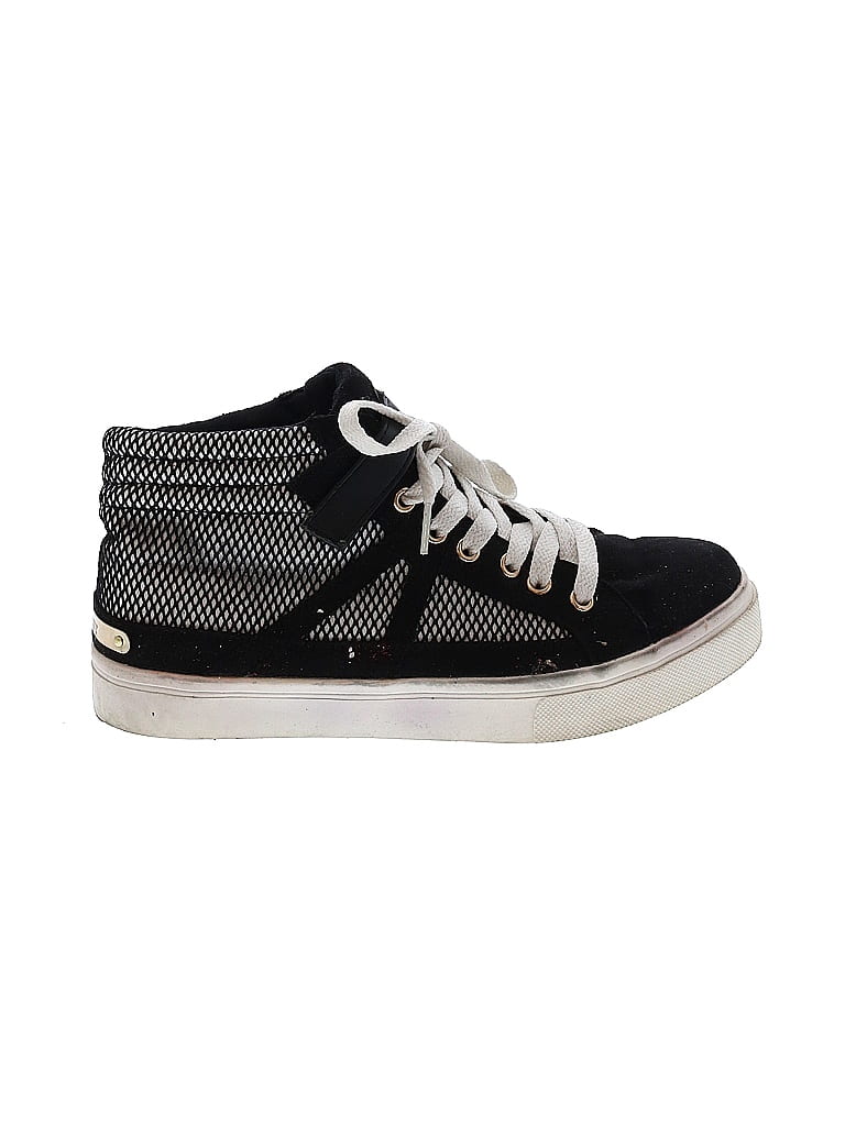 Juicy Couture Grid Black Sneakers Size 8 - photo 1