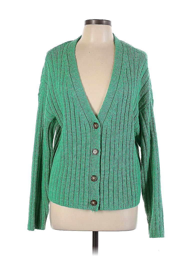 A New Day Green Cardigan Size L - photo 1