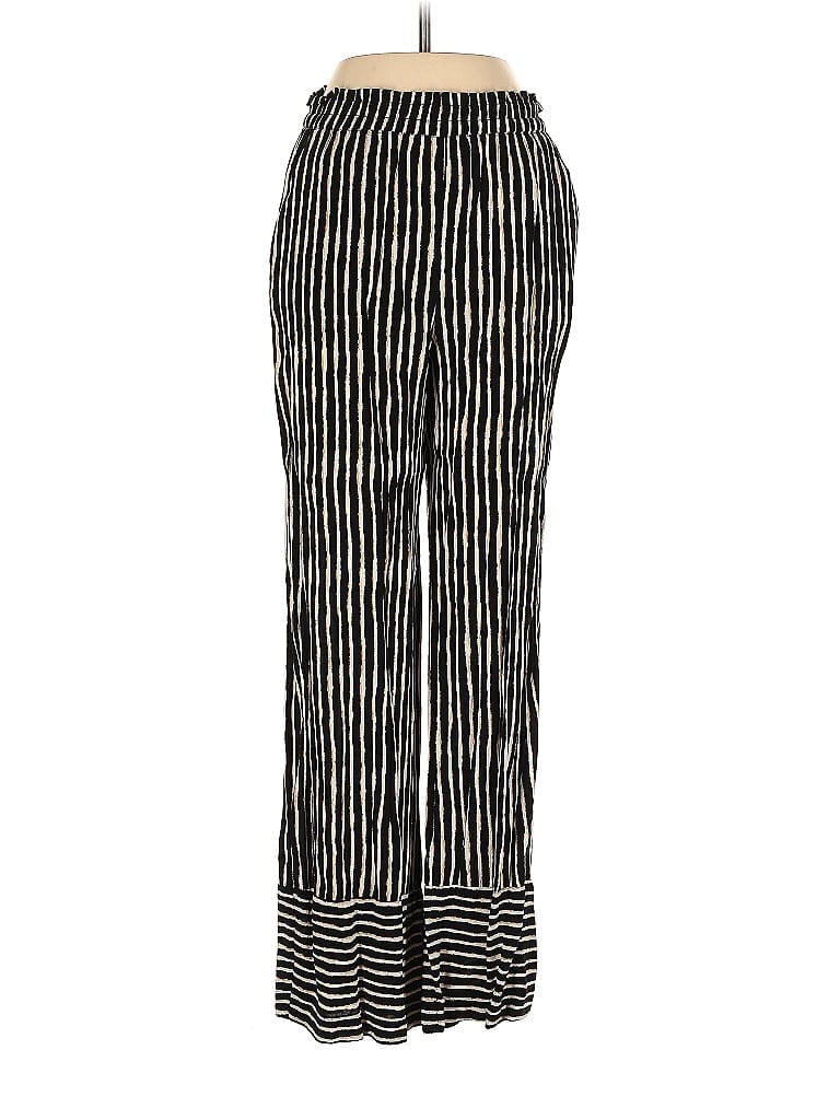 Pre-owned H&m Casual Pants In Black