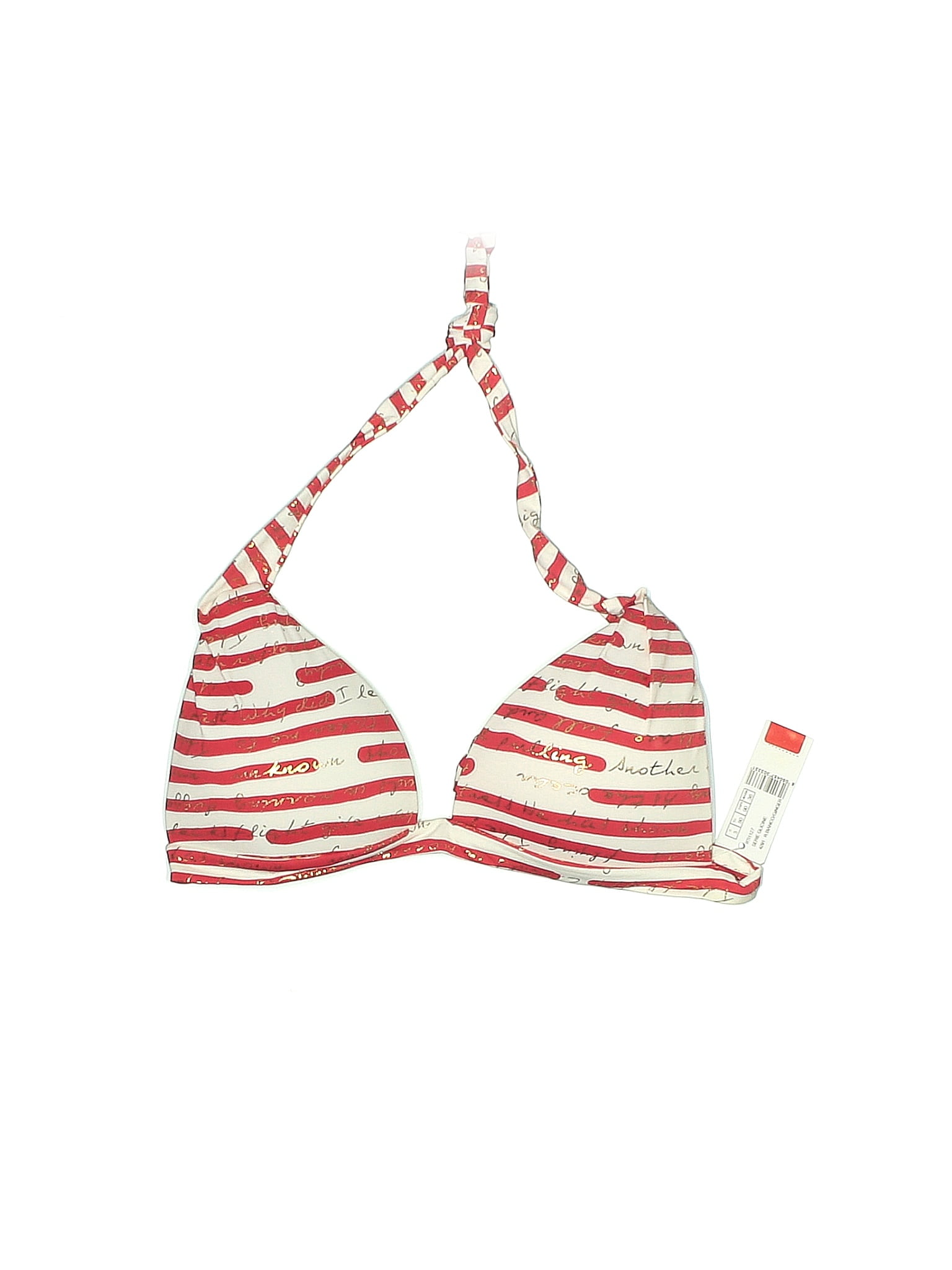 Calzedonia Stripes Red Swimsuit Top Size 36 60 off ThredUp