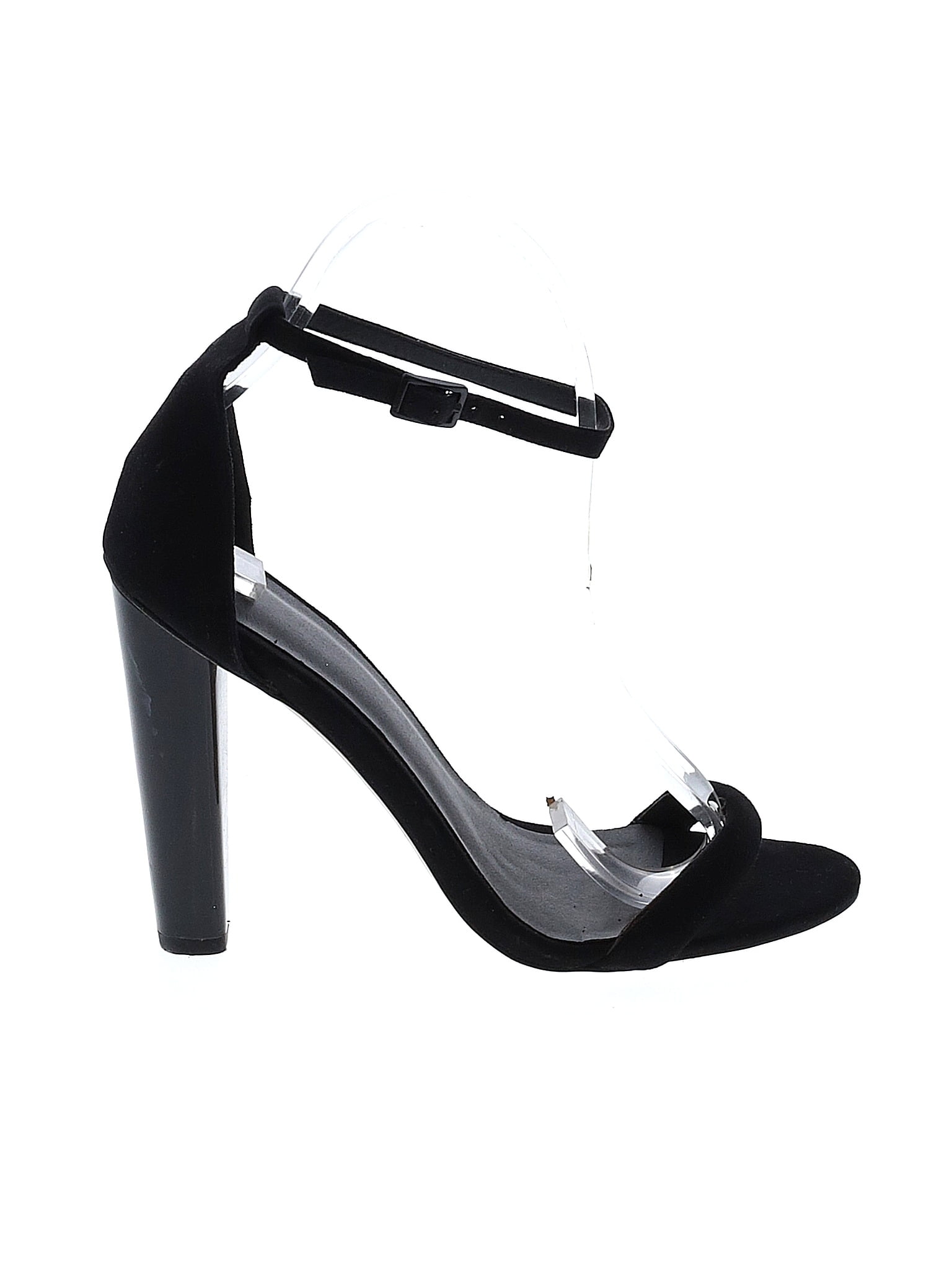 asos black high heels