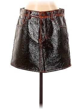 Marc Jacobs Faux Leather Skirt (view 1)