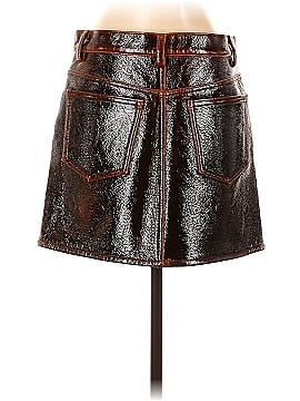 Marc Jacobs Faux Leather Skirt (view 2)