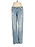 J Brand Hearts Blue Jeans Size 25 waist - photo 1