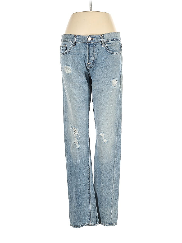 J Brand Hearts Blue Jeans Size 25 waist - photo 1