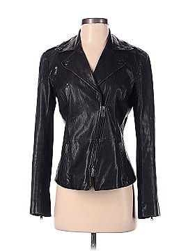 Donna Karan New York Leather Jacket (view 1)