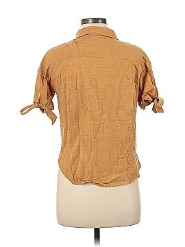 Paper Crane Short Sleeve Button-Down Shirt (view 2)