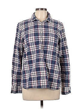 J.Crew Factory Store Long Sleeve Button-Down Shirt (view 1)