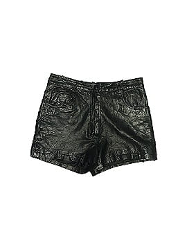 Maje Faux Leather Shorts (view 1)
