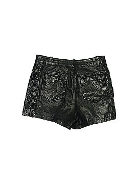 Maje Faux Leather Shorts (view 2)