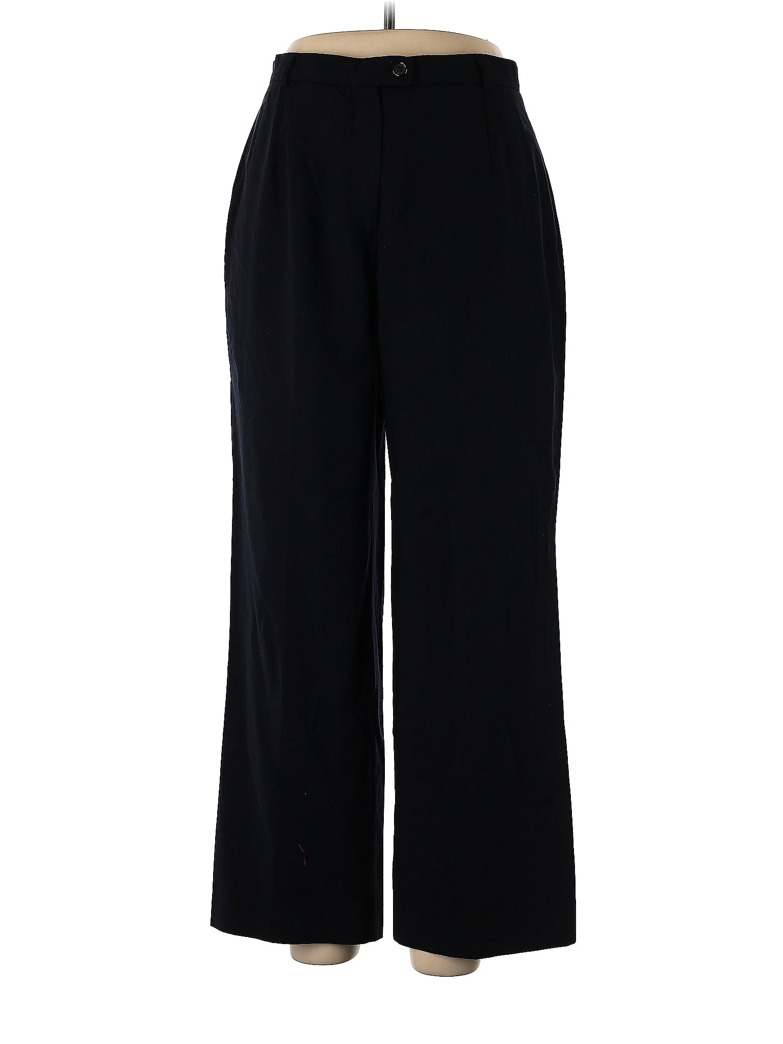 Burberry Solid Black Dress Pants Size 14 - 75% off | ThredUp
