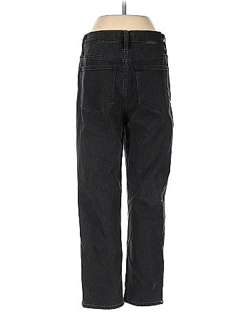Madewell Classic Straight Jeans in Lunar Wash (view 2)