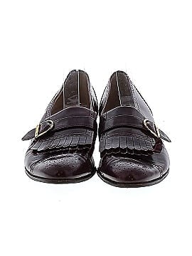 Salvatore Ferragamo Leather Fringe Loafers (view 2)