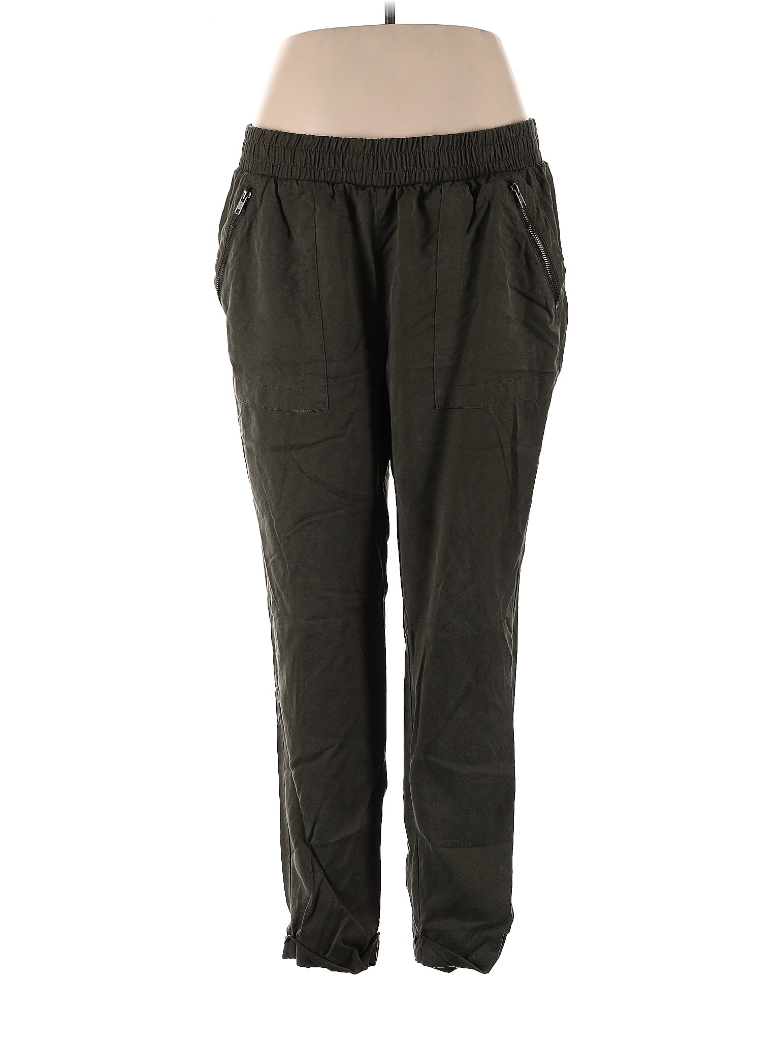 Juicy Couture 100% Lyocell Solid Green Casual Pants Size XL - 76% off ...