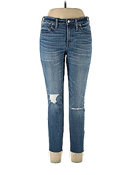 Madewell 9" High-Rise Skinny Crop Jeans in Bruce Wash (view 1)