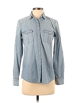 J.Crew Factory Store Long Sleeve Button-Down Shirt (view 1)