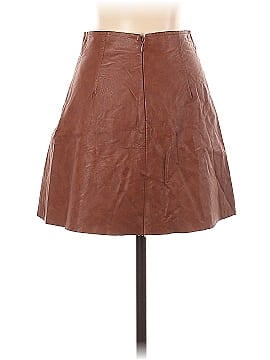 Astr Faux Leather Skirt (view 2)
