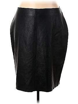 Pamela Dennis Leather Skirt (view 1)