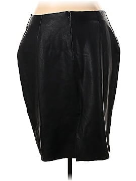 Pamela Dennis Leather Skirt (view 2)