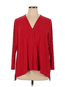Attitudes by Renee Long Sleeve Blouse (view 1)
