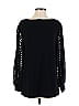 Amaryllis Black Long Sleeve Blouse Size S - photo 1
