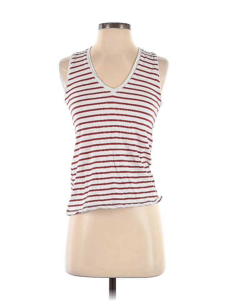 Madewell 100% Cotton Red Tank Top Size XXS - photo 1