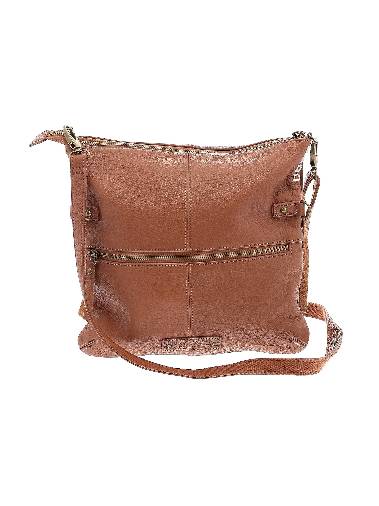 Lucky Brand Women's Ruth Leather Crossbody Bag Handbag, Deep Orchid, One Size