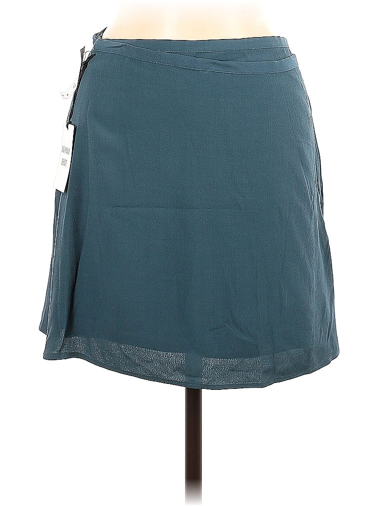 Sunday Best 100% Viscose Teal Casual Skirt Size M - photo 1