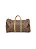 Louis Vuitton 100% Coated Canvas Brown Keepall One size - photo 1