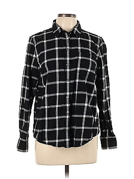 J.Crew Factory Store Long Sleeve Button-Down Shirt (view 1)