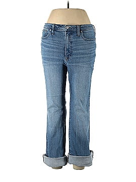 Madewell Skinny Flare Jeans in Fairson Wash (view 1)