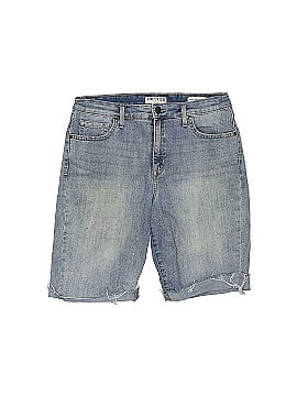 Frayed Jeans Denim Shorts (view 1)