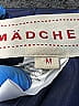 Madchen Polka Dots Blue Coat Size M - photo 3